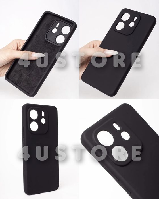 Чехол Silicone Case на Xiaomi Redmi Note 14 4G софт тач Чохол Силікон