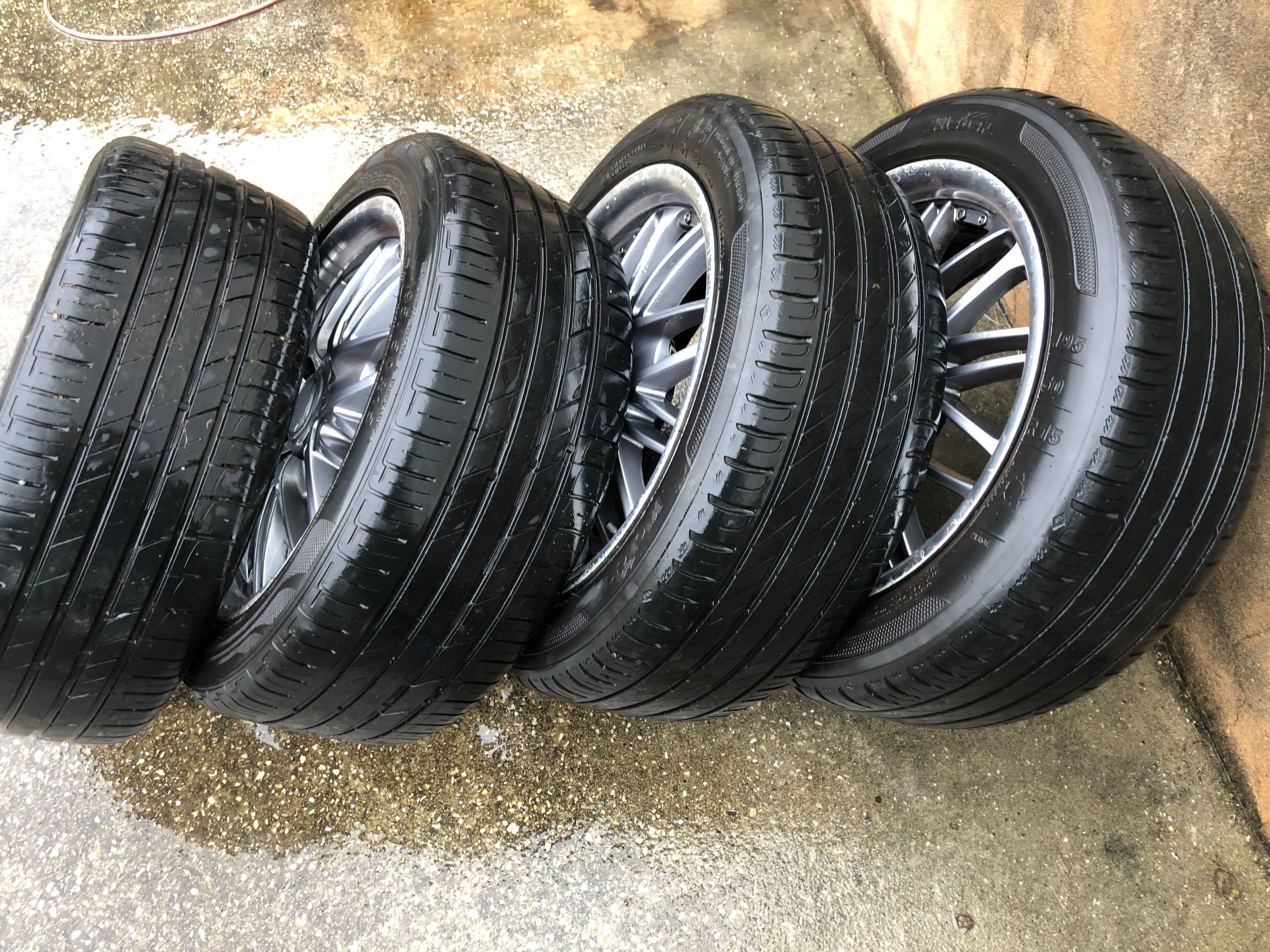jantes e pneus em bom estado do mazda mx5