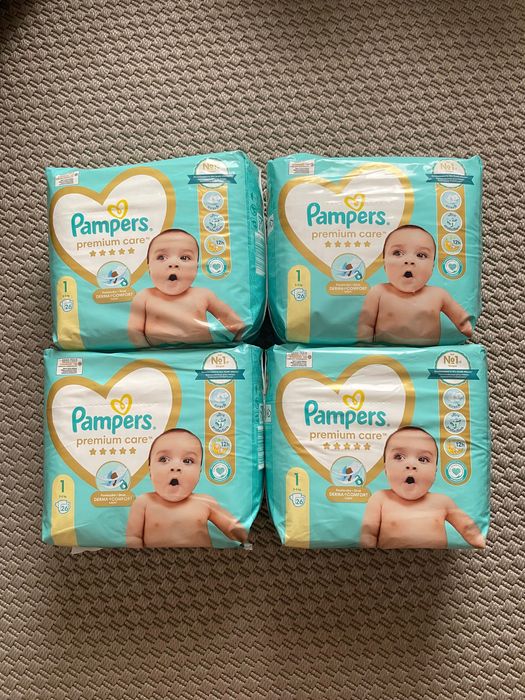 Pieluchy Pampers Premium Care 1 Newborn (104 szt)