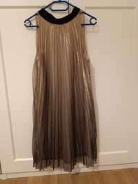 Sukienka plisowana błyszcząca Orsay r. 38