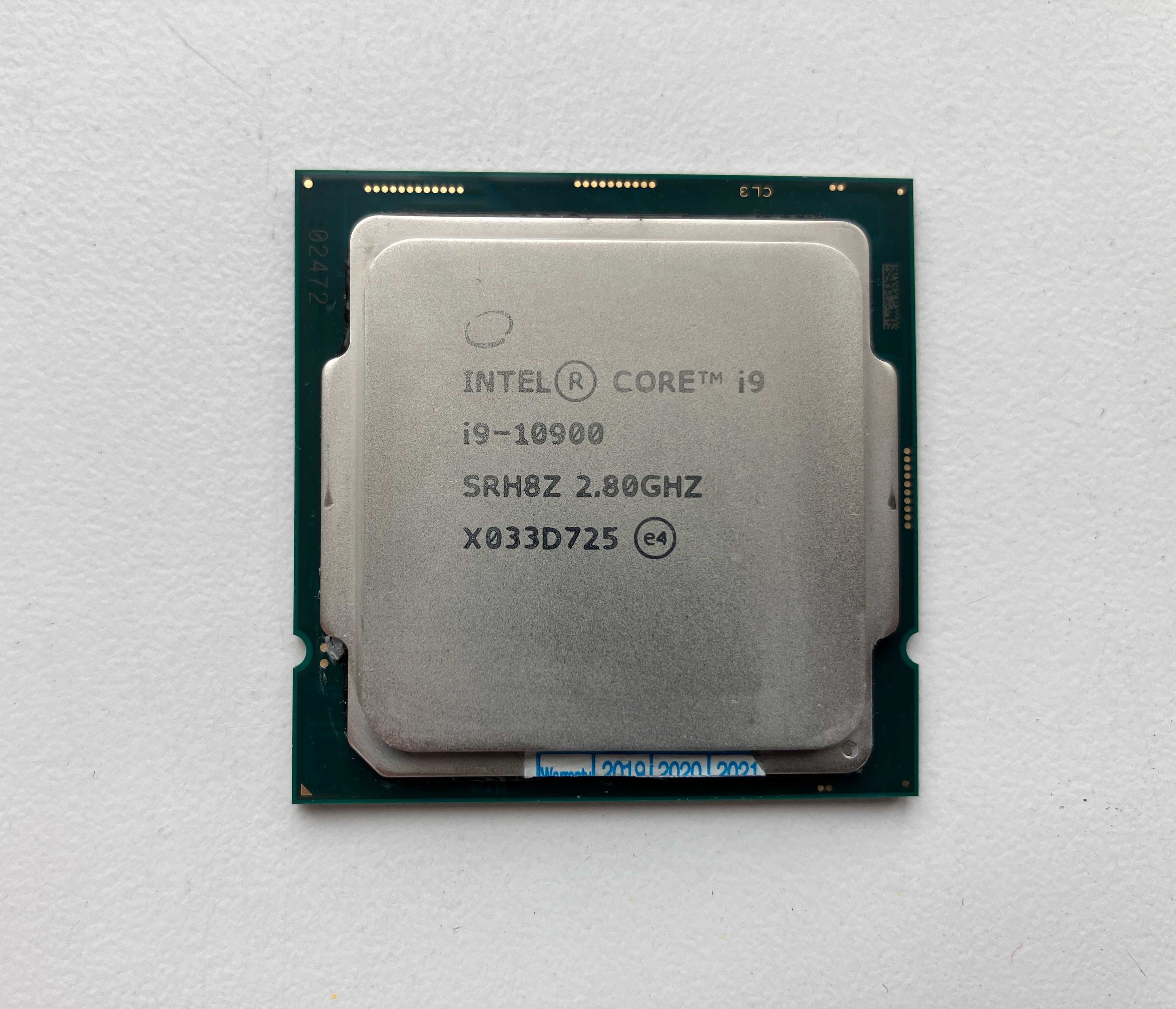 Мощный процессор intel core i9-10900 10 x 2,8 ghz