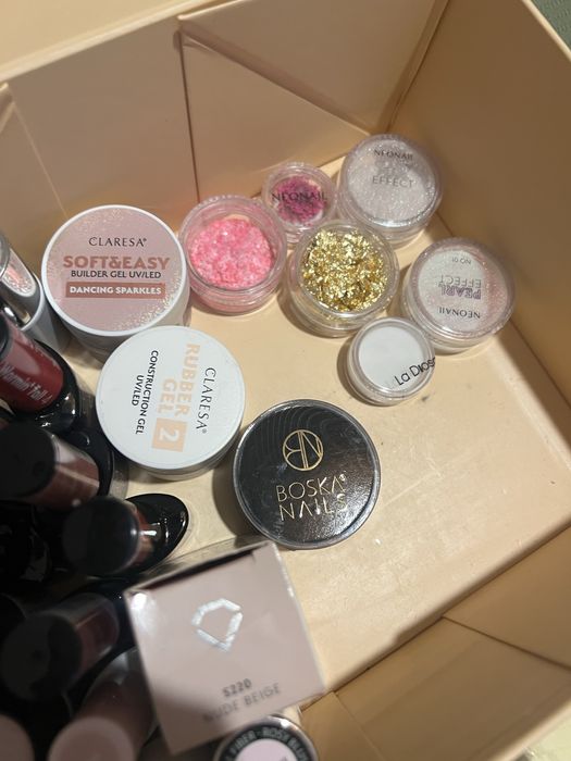 Lakier lampa Mistero Milano zel Claresa hybrydy zestaw paznokcie