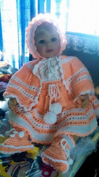 Komplet 4 częściowy rękodzieło