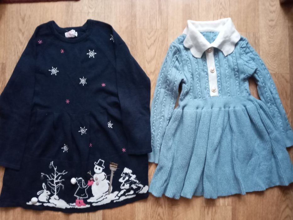 Трикотажні сукні р.116 на 5-6 років