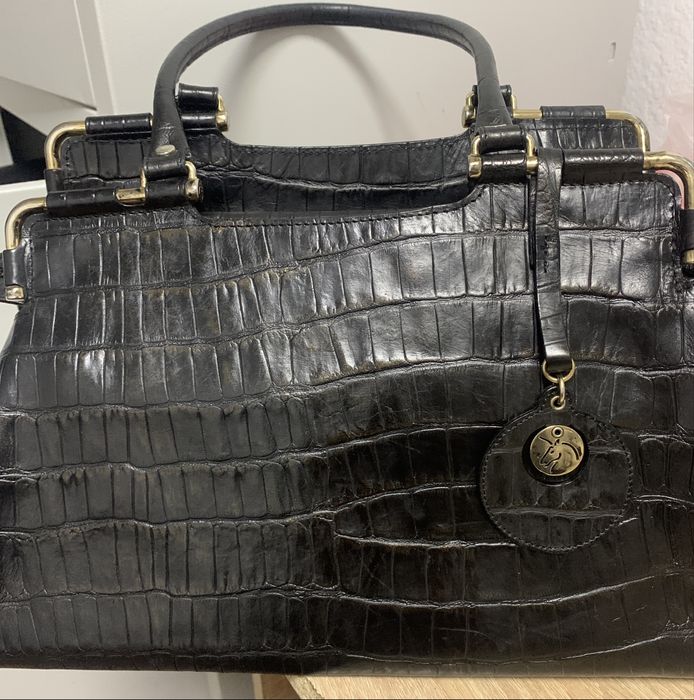 Вінтажна шкіряна сумка Lamarthe