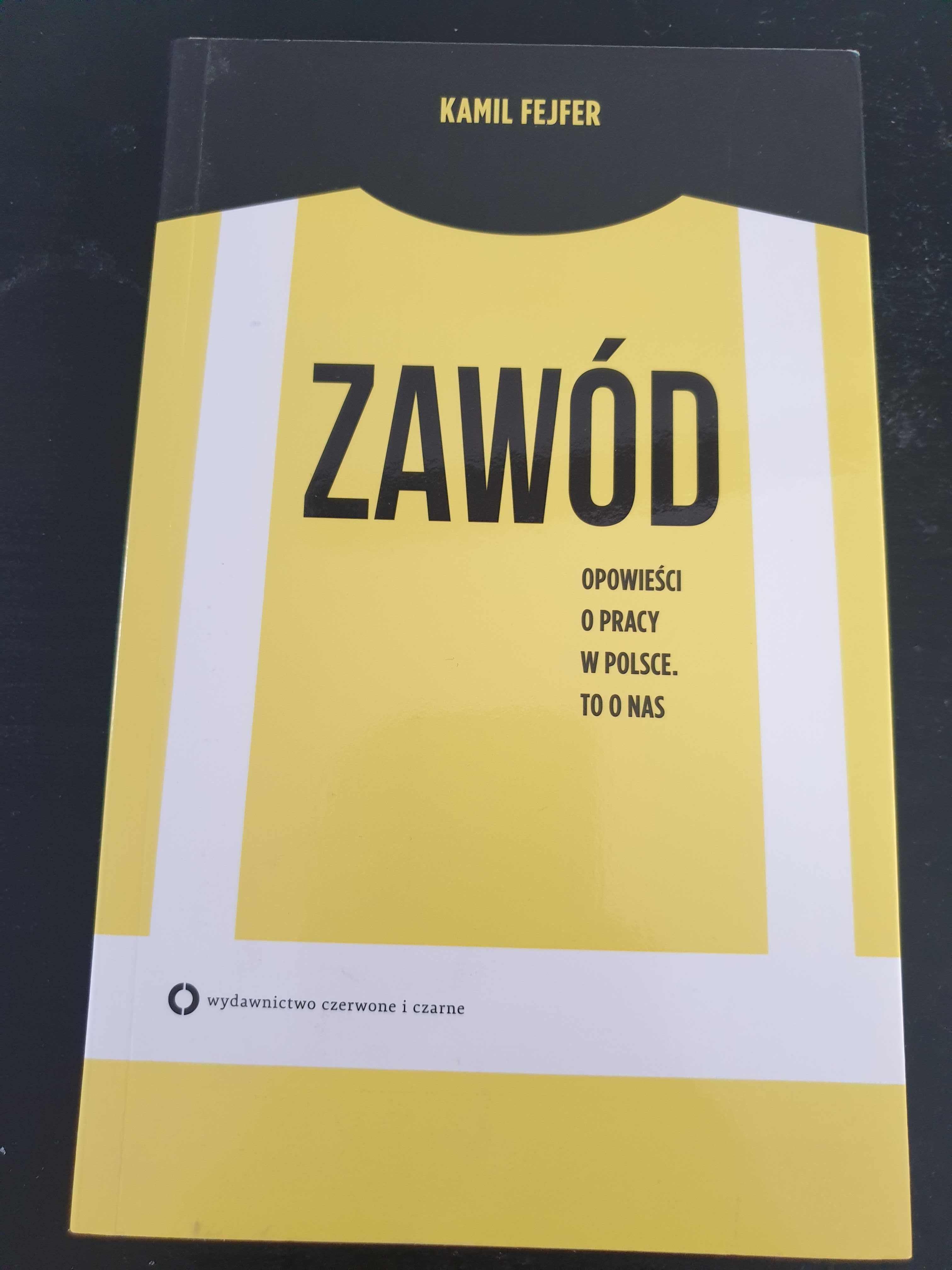 Książka - Zawód Opowieści o pracy w Polsce. Kamil Fejfer