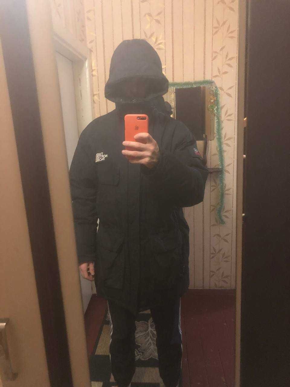 чоловіча зимня куртка the north face