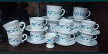 Conjunto de chávenas Arcopal France - 23 peças NOVO