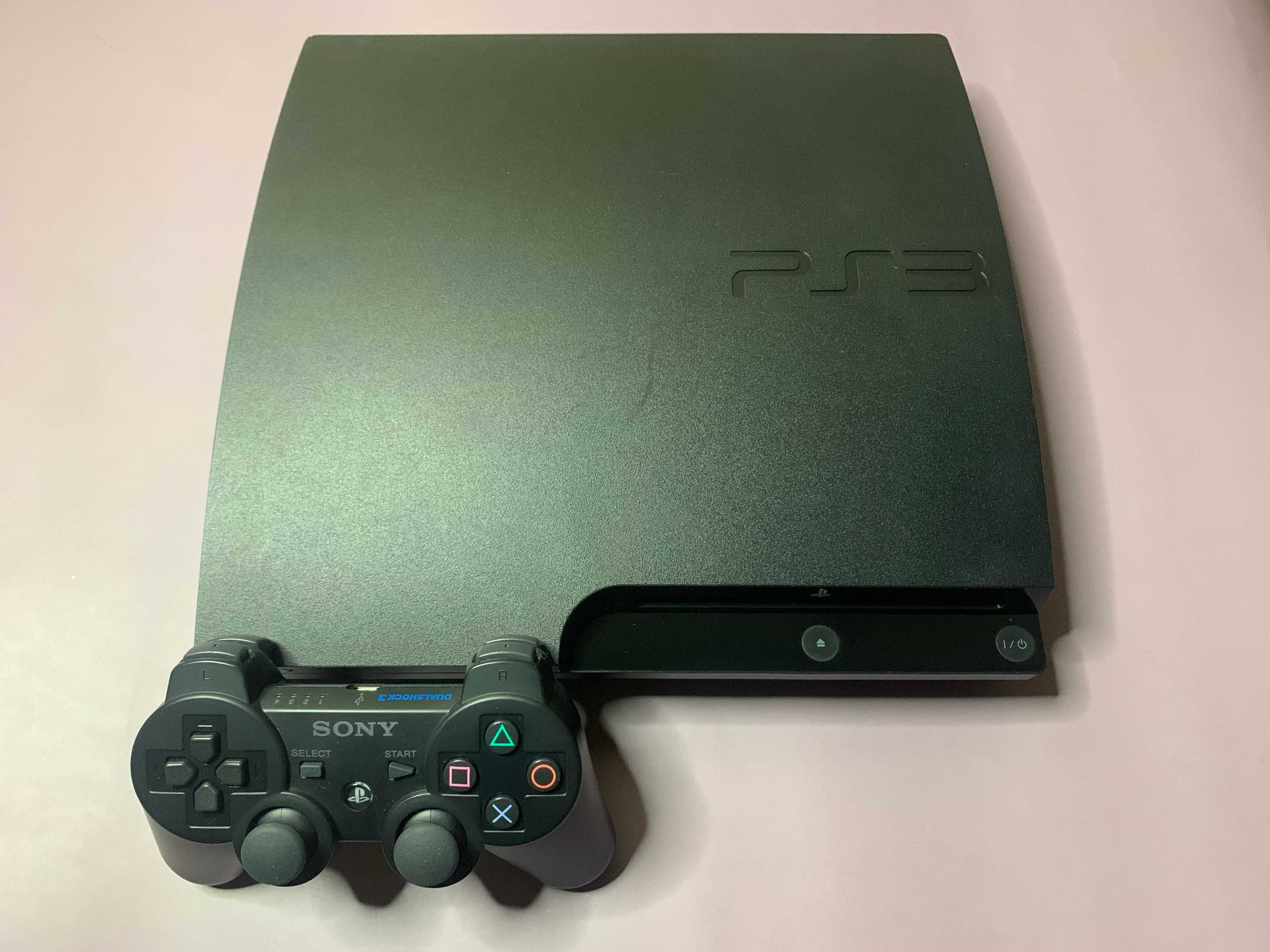 PlayStation 3 PS3 4 Slim 320gb игры с гарантией ПС3 плейстейшн консоль
