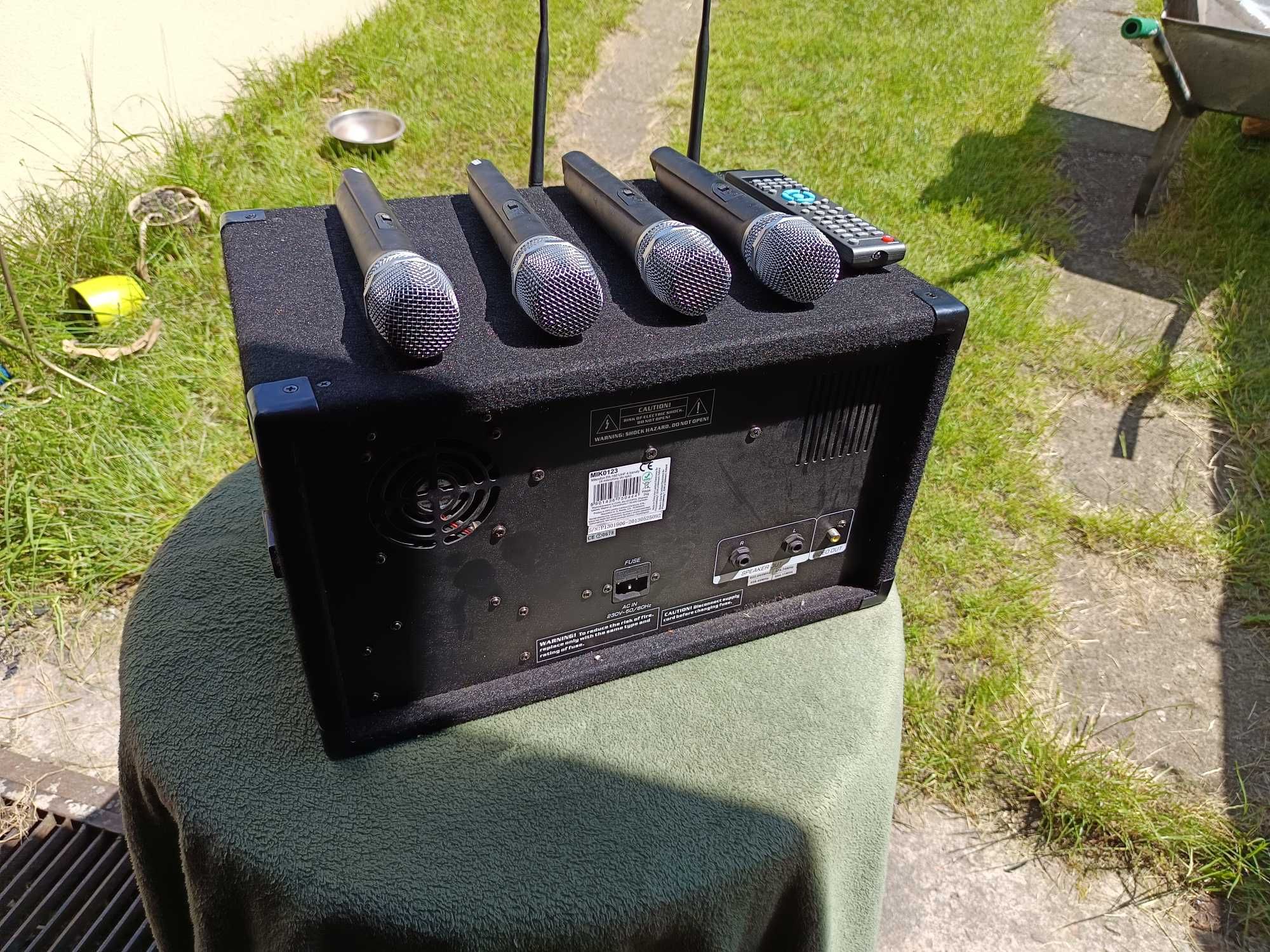 Zawodowy Wielofunkcyjny POWERMIKSER 600 Wat dla DJ , Zespołu, Karaoke