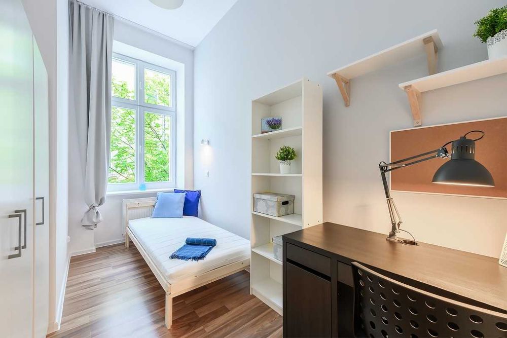 Przytulny pokój w sercu Łodzi - ul. Sienkiewicza 29