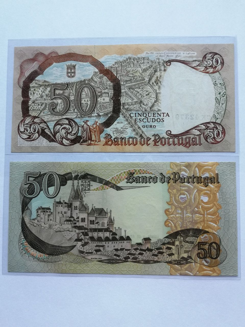 Notas dos escudos