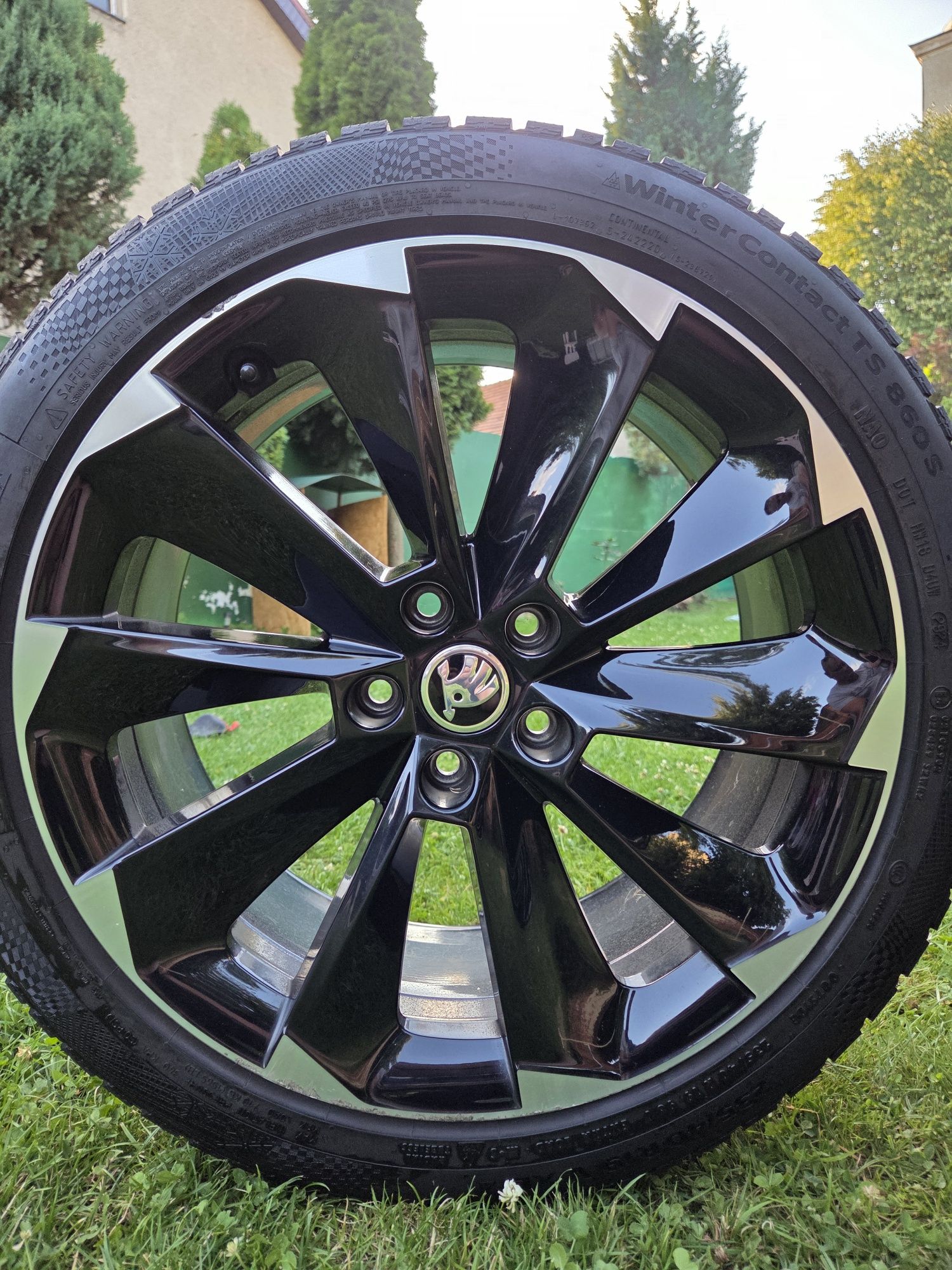 Alufelgi Skoda Supernova 19 et 44 8j opony zimowe