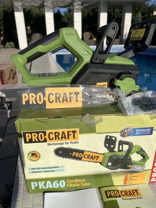 Акумуляторна пила Procraft PKA60 (без АКБ та ЗП)