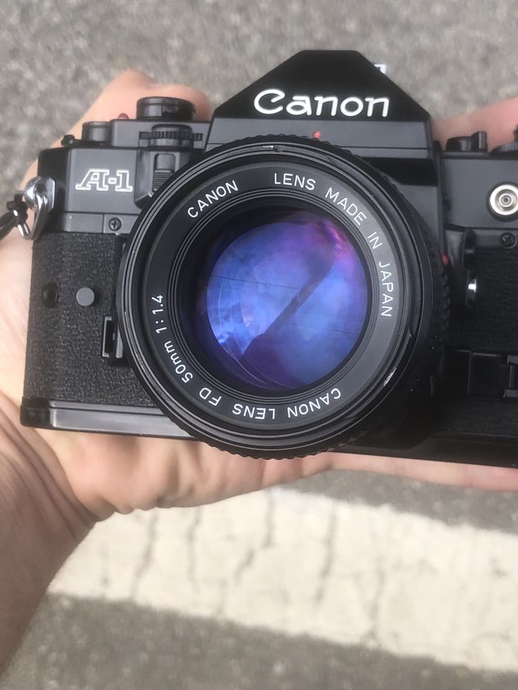 CANON A-1 + 50mm f/1.4 - A++