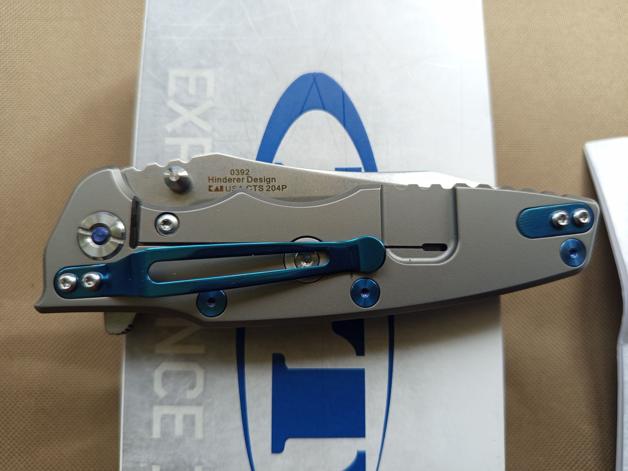 Нож Zero Tolerance 0392 Ti Hinderer