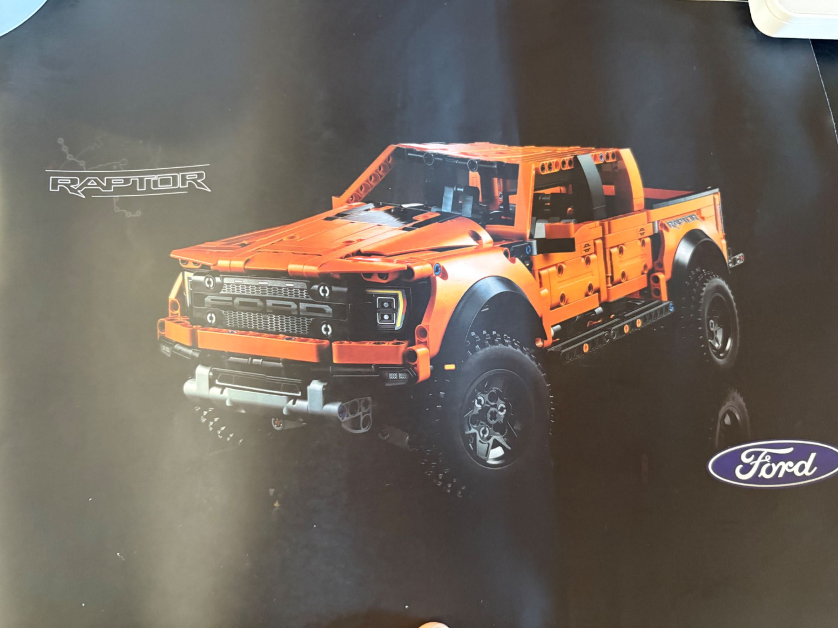 Ford Raptor MOC 42126 tipo Lego
