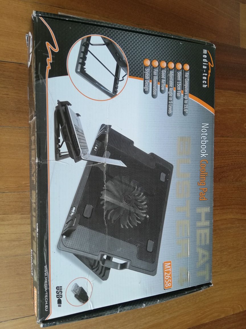 Podstawka chłodząca Media-Tech Heat Buster 4 MT2658