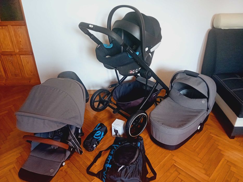 Balios s Cybex 2w1 plus baza i fotelik