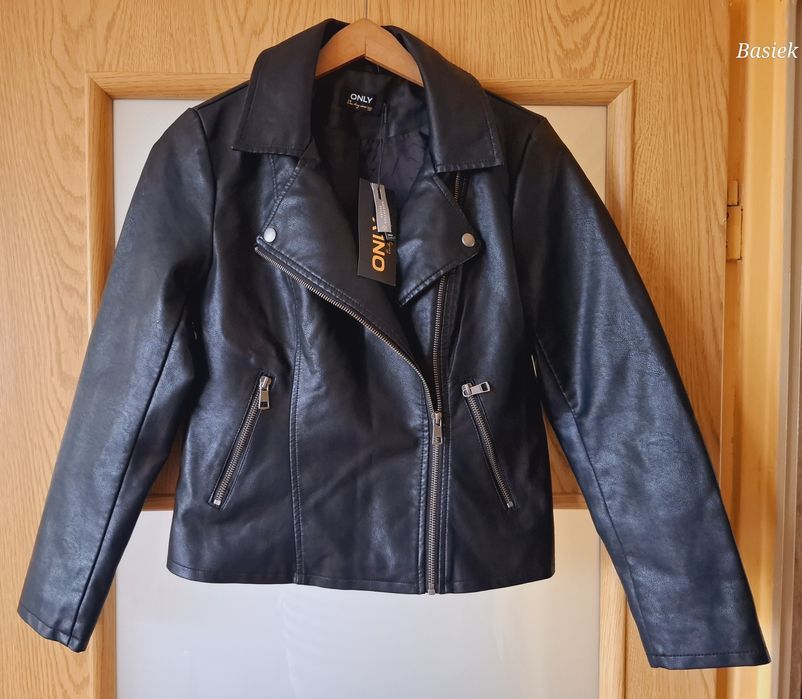 Kurtka skórzana Eco Only ramoneska NOWA