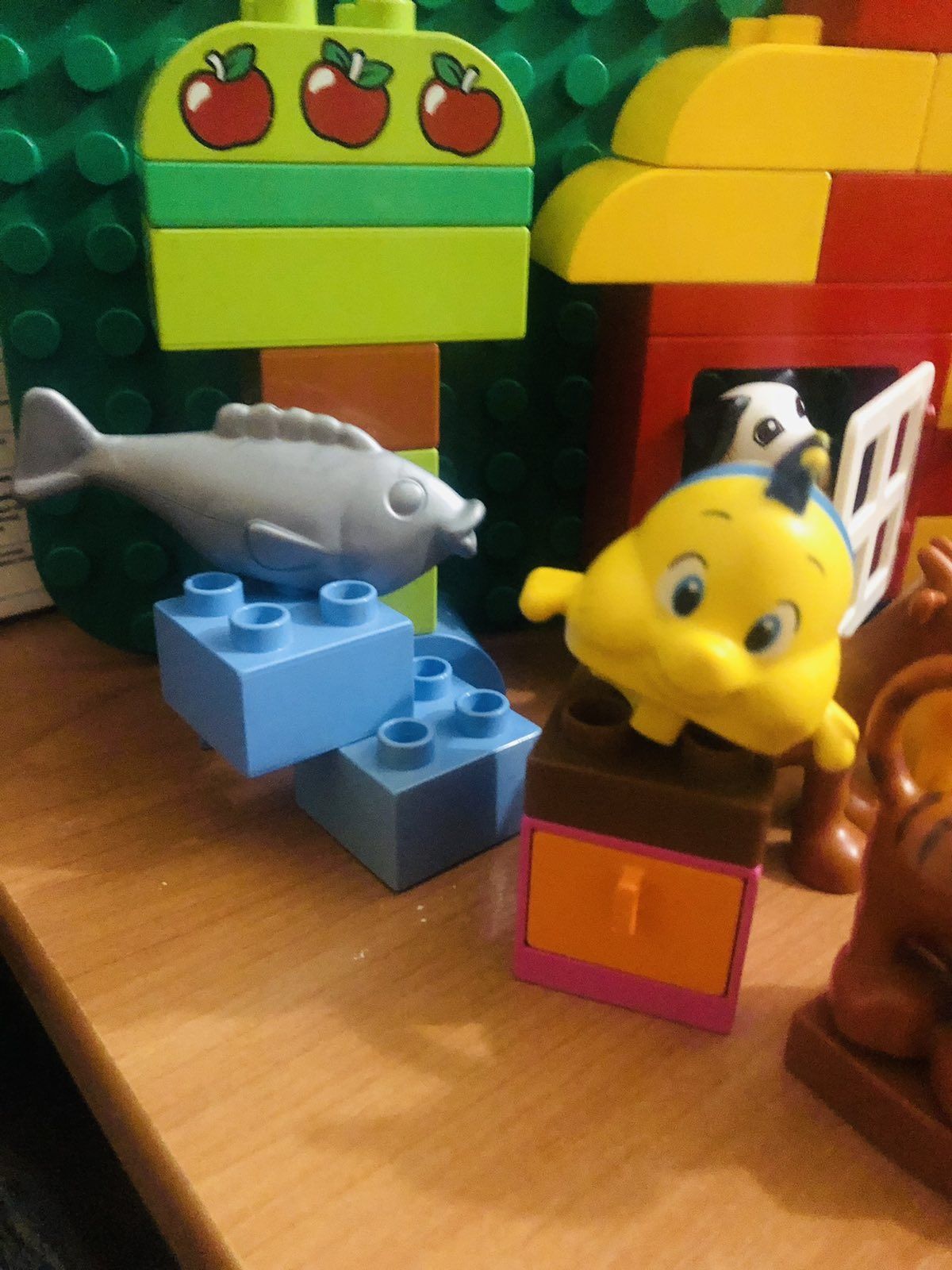 Lego duplo Зоопарк + Подарок лего дупло