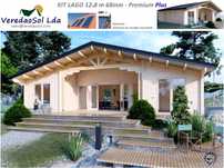 KIT Casa Madeira LAGO / Takoma 12x8m Cobertura 115m² Terraço 21m² - T4