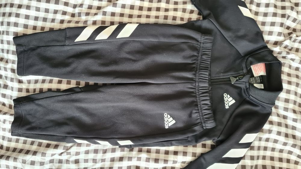 Dres Adidas czarny 80/86 unisex