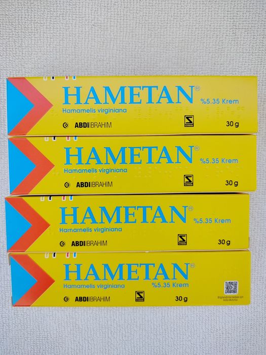 Hametan orginalny krem z Turcji -30g  żółty
