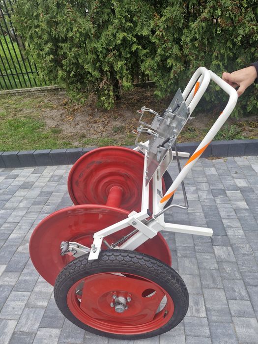 Wózek bęben na wąż strażacki