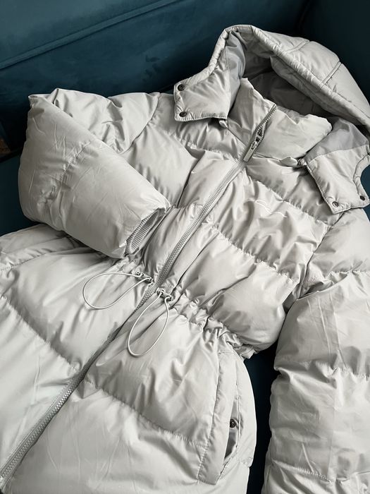 Зимняя куртка оверсайз пуховик пуффер