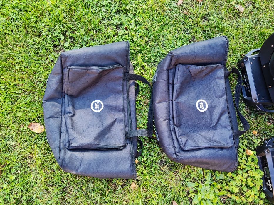 4 szt. Głowa Ruchoma 19x15W LED WASH ZOOM RGBW+ pokrowce