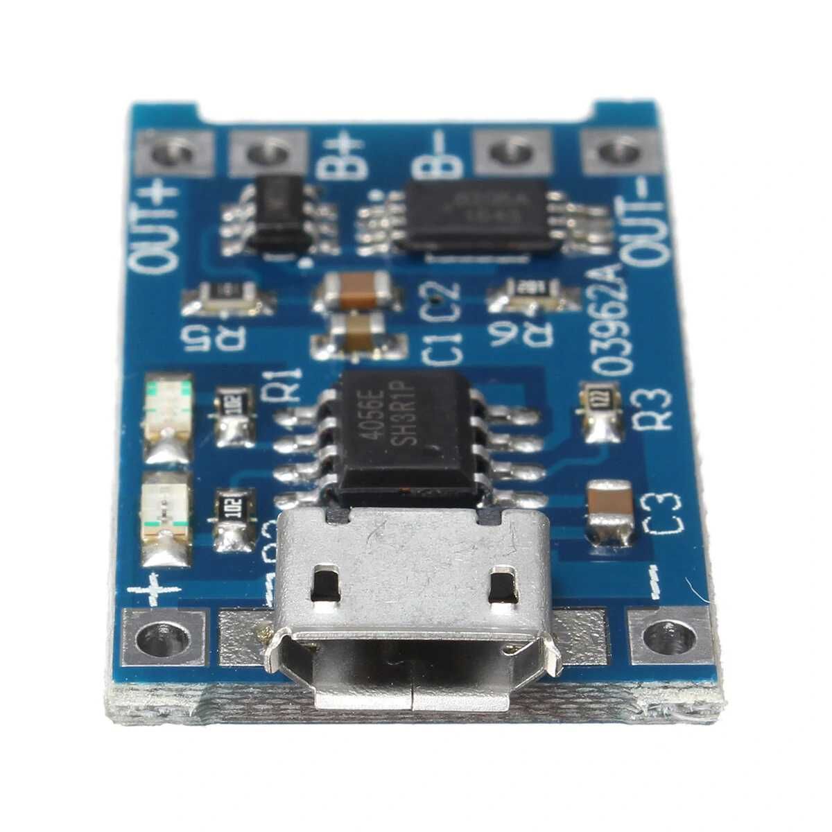 Geekcreit®  Mini Micro USB 3,7 В 3,6 В 4,2 В 1A 18650 TP4056