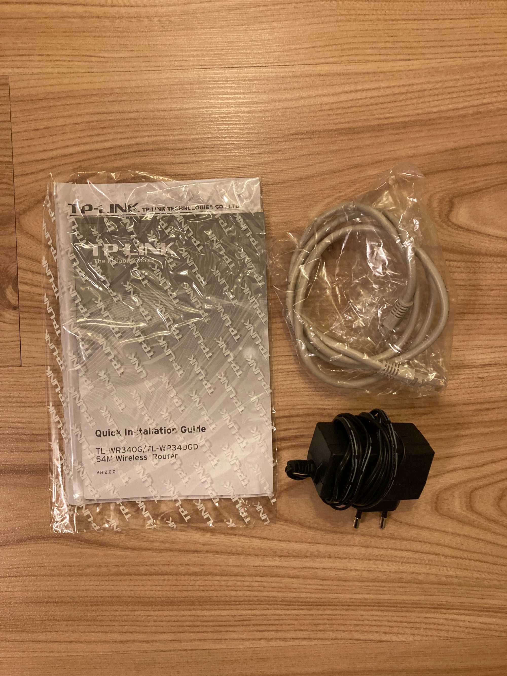 Router TP-LINK model TL-WR340G w BARDZO DOBRYM stanie
