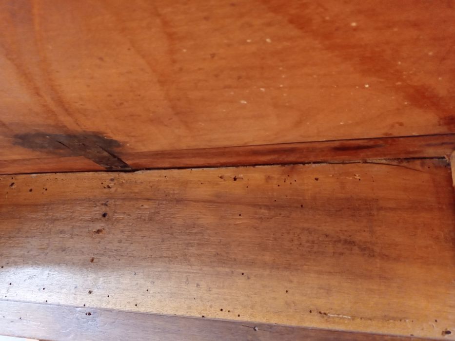 Mesa jantar Dona Maria, duas abas, duas gavetas