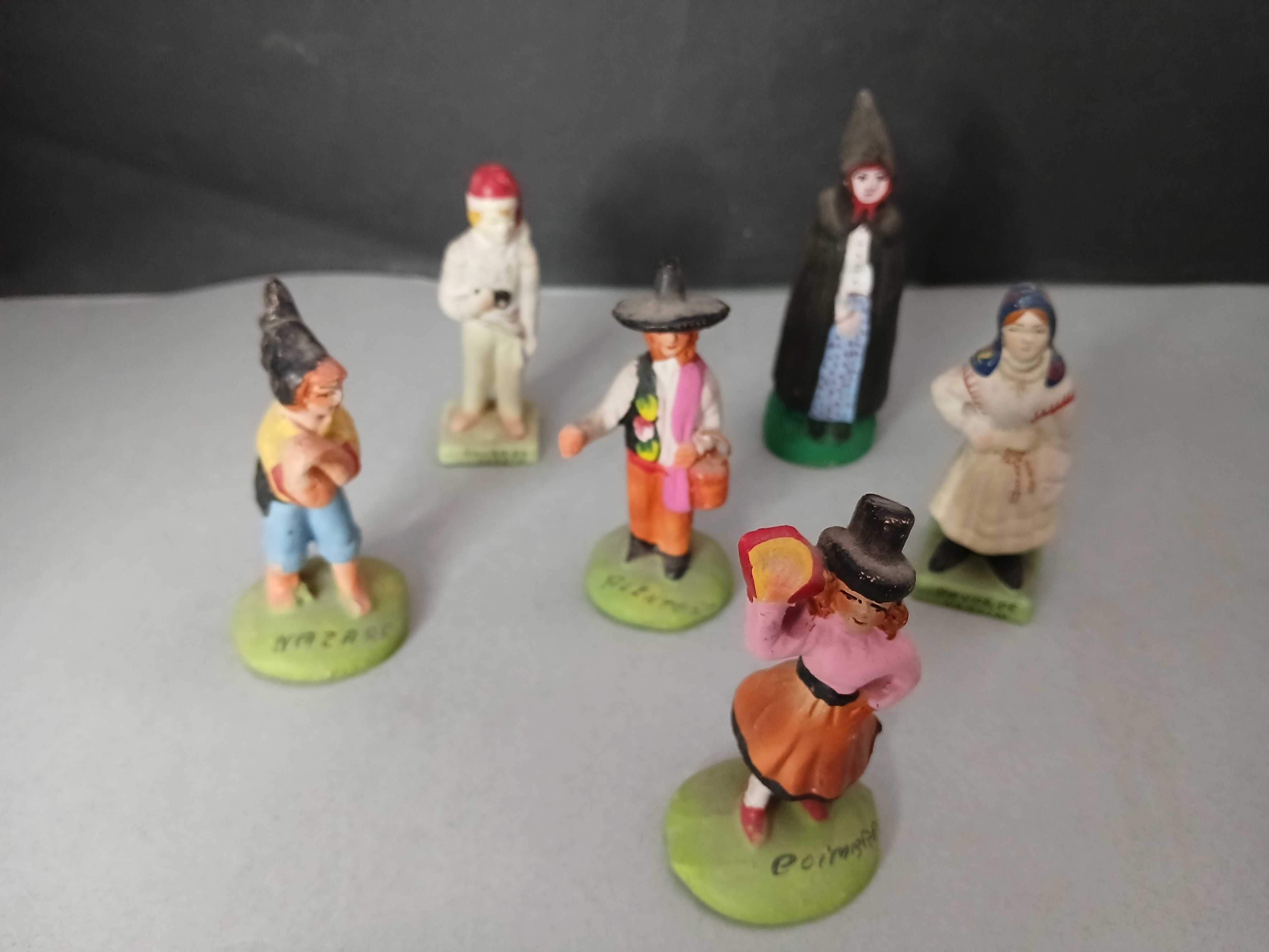 figuras em barro cerâmica popular portuguesa