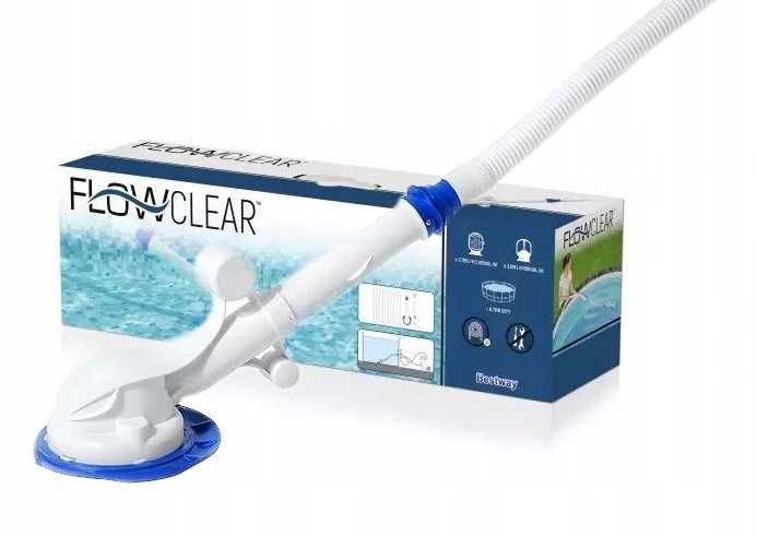 Odkurzacz automatyczny basenowy  Flowclear Aqua  Bestway 1 W do pompy