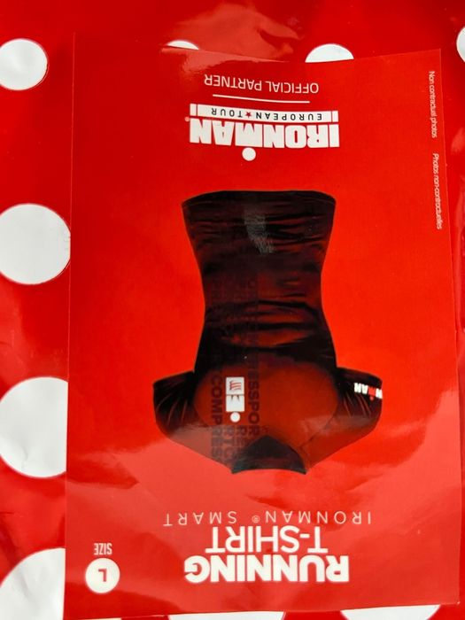 Koszulka triathlonowa compressport L ironman iron man kompresyjna