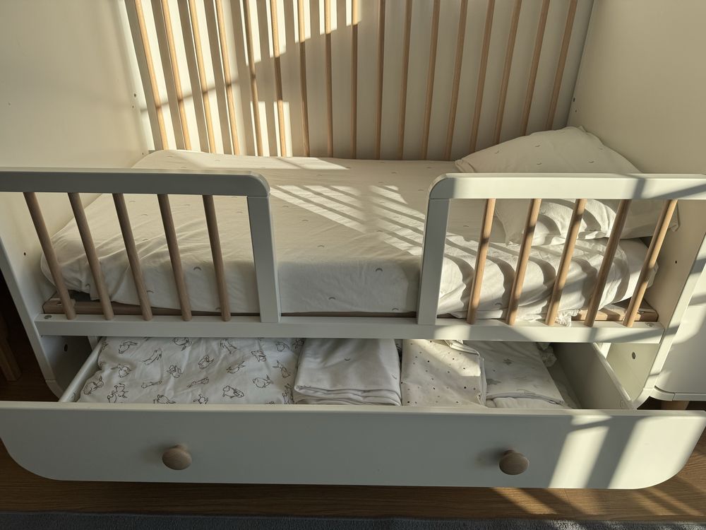 Cama berço bebé + trocador IKEA