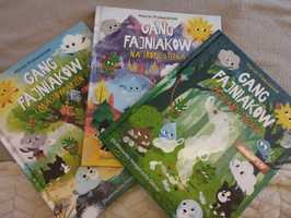 Książki Gang Fajniakow 3szt