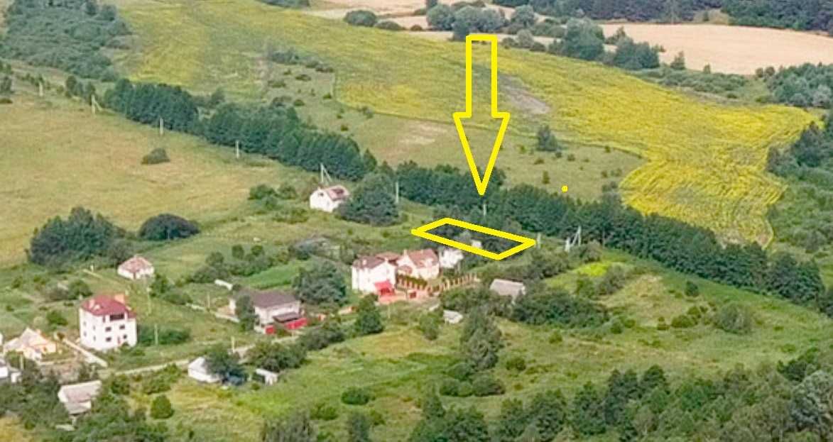 Ділянка в Свидівку в кінці вулиці біля струмочка та лісу