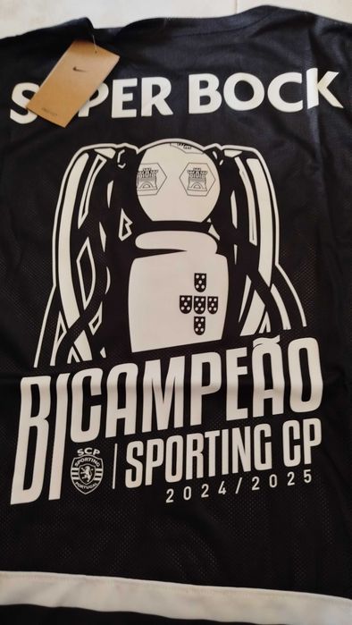 Camisola Nike Sporting bicampeão tamanho L