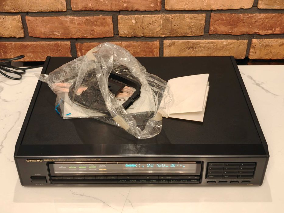 ONKYO T-4850 INTEGRA !Flagowy tuner radiowy z pierwszej ręki!Dokumenty