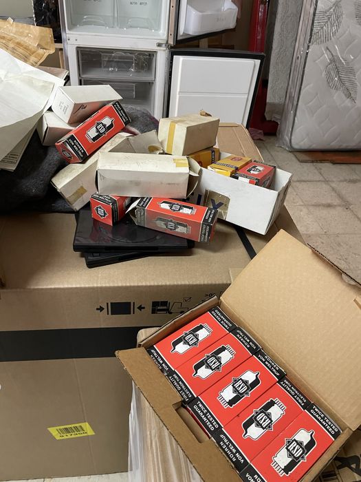 Valvulas RF para Emissores EL519 originais Philips e outras