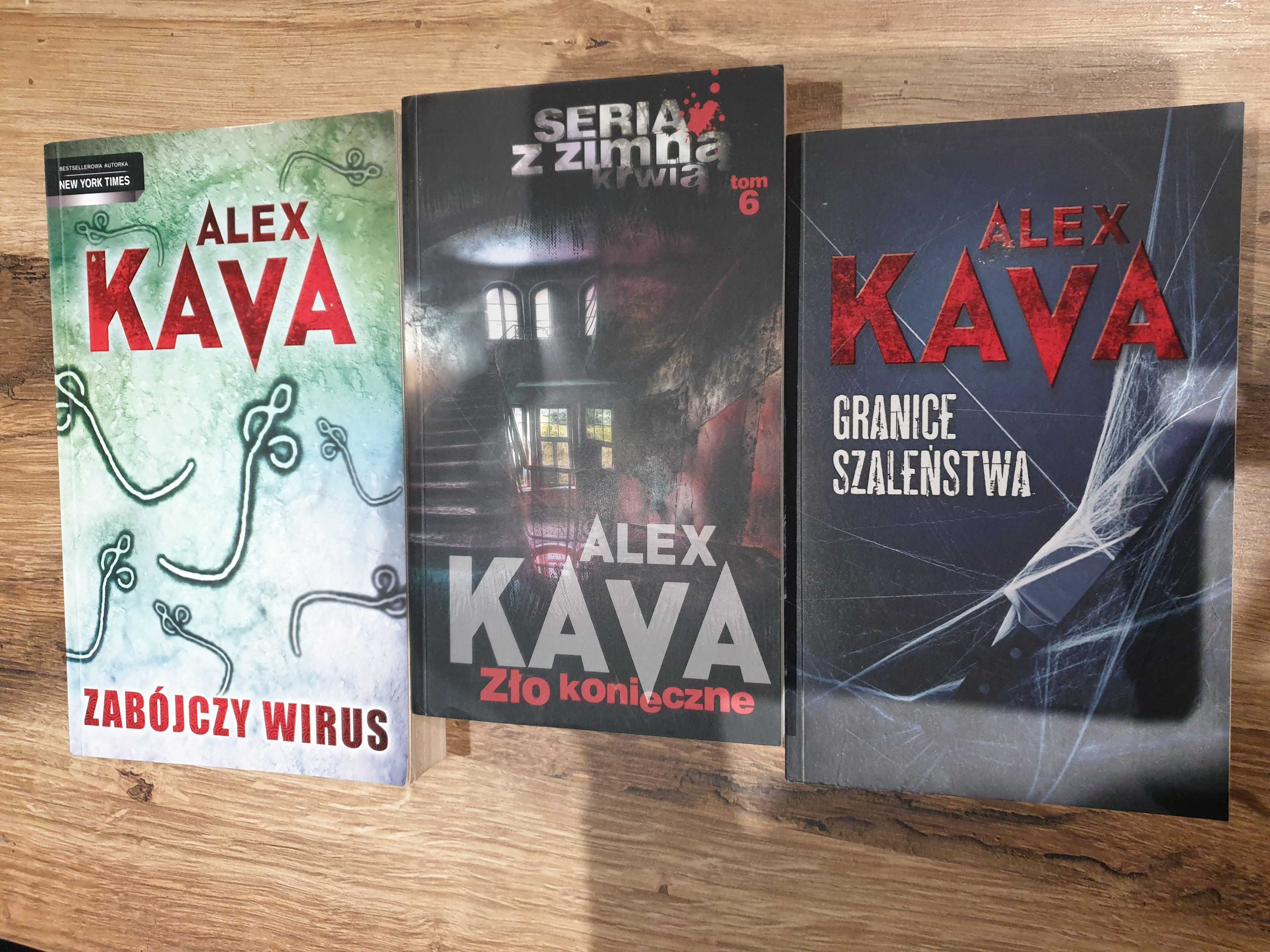 Alex Kava - Granice szaleństwa, Zło konieczne, Zabójczy wirus