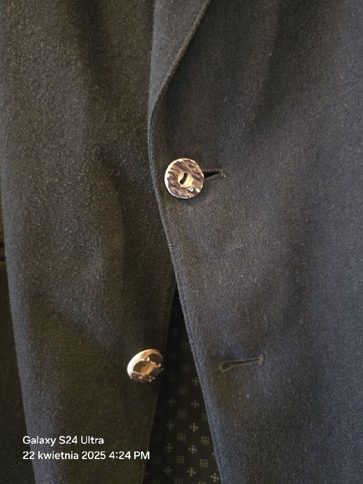 Elegancka niemiecka Kurtka marynarka myśliwska Bawaria L.Guziki rogowe