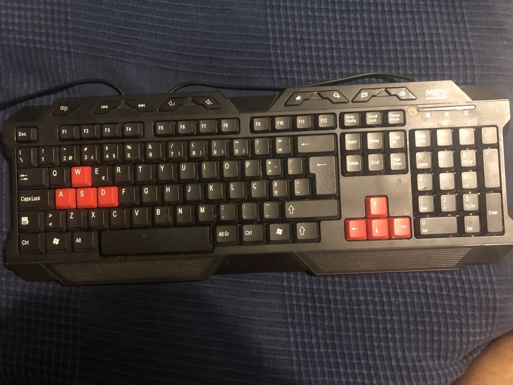 teclado gaming novo