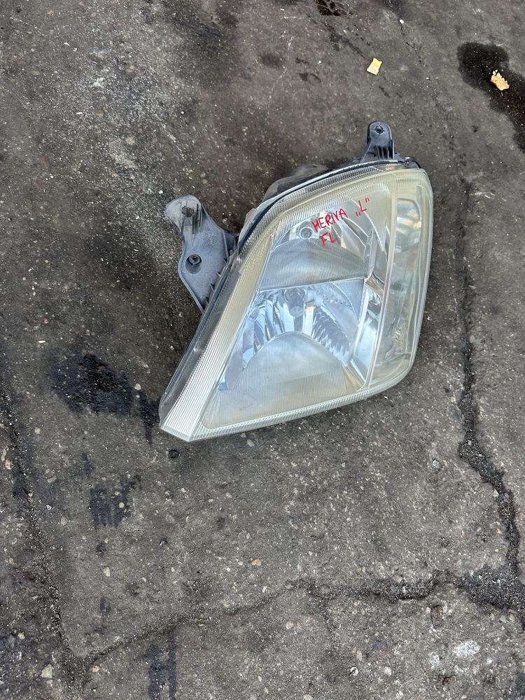 Lampa Meriva A Lift Lewa Reflektor Lewy Meriva A