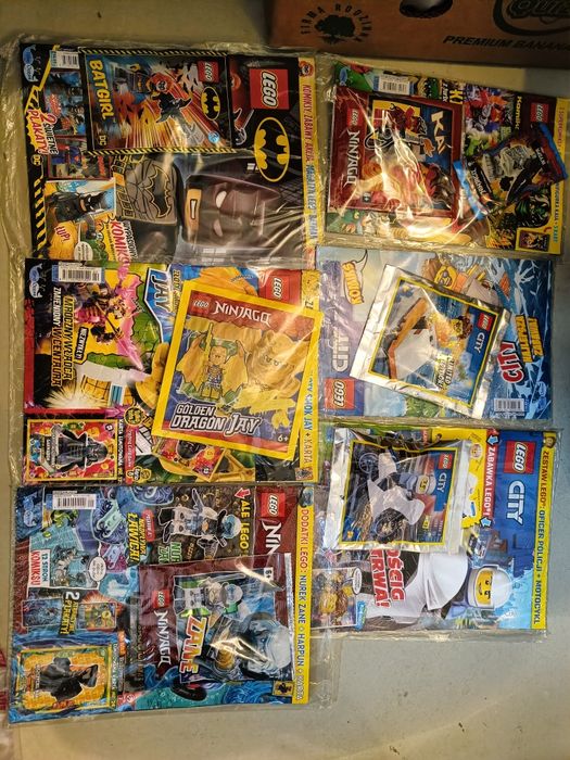 Nowe lego gazetka czarna wdowa ninjago city