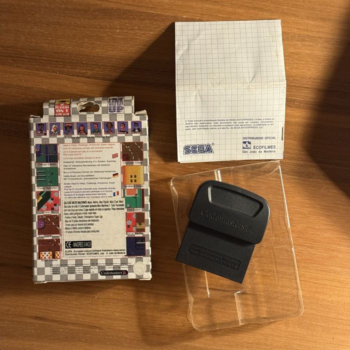 Micro Machines 2 Turbo Tournament Game Gear Sega (completo)