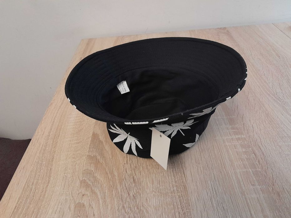 Czapka dwustronna, rybacki kapelusz BUCKET HAT ( liść konopi), rozm 59